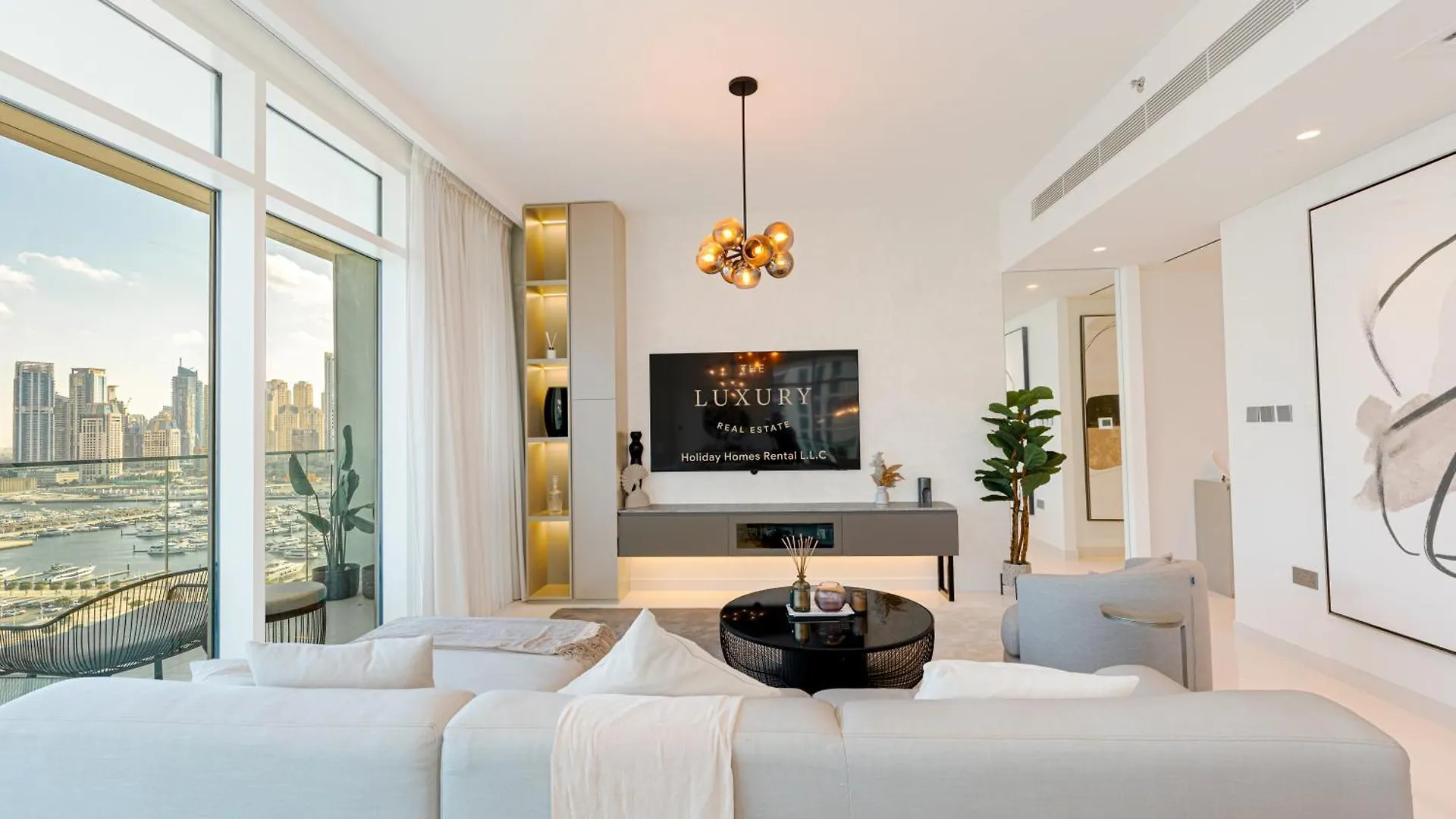 Emaar Beachfront - 3Br With Huge Balcony And Panoramic View Of Marina By Tlre Holiday Homes Dubai United Arab Emirates