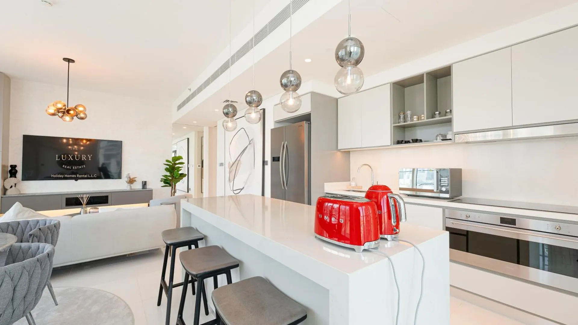 Emaar Beachfront - 3Br With Huge Balcony And Panoramic View Of Marina By Tlre Holiday Homes Dubai